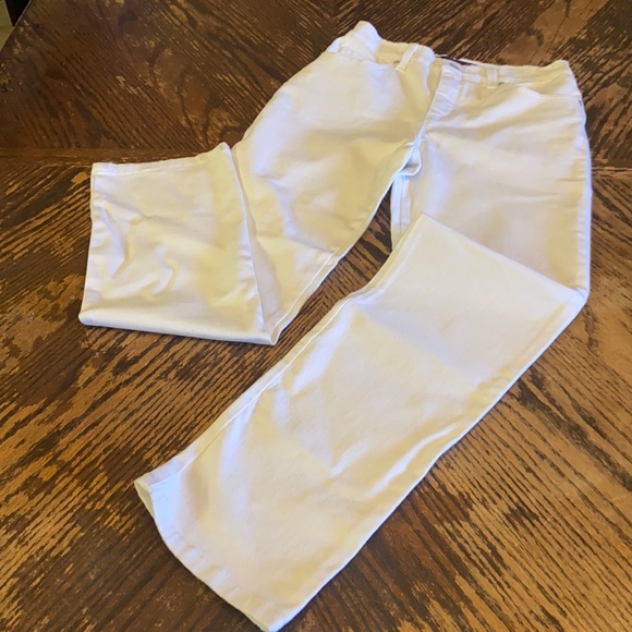 B8 Gloria Vanderbilt - White Stretch Denim Jeans 6P - Picture 2 of 6